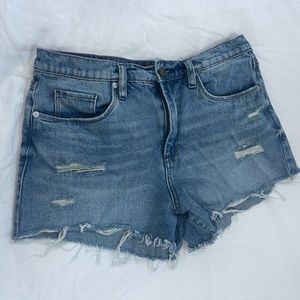 Blank NYC denim shorts.